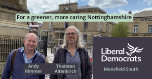 For a greener, more caring Nottinghamshire